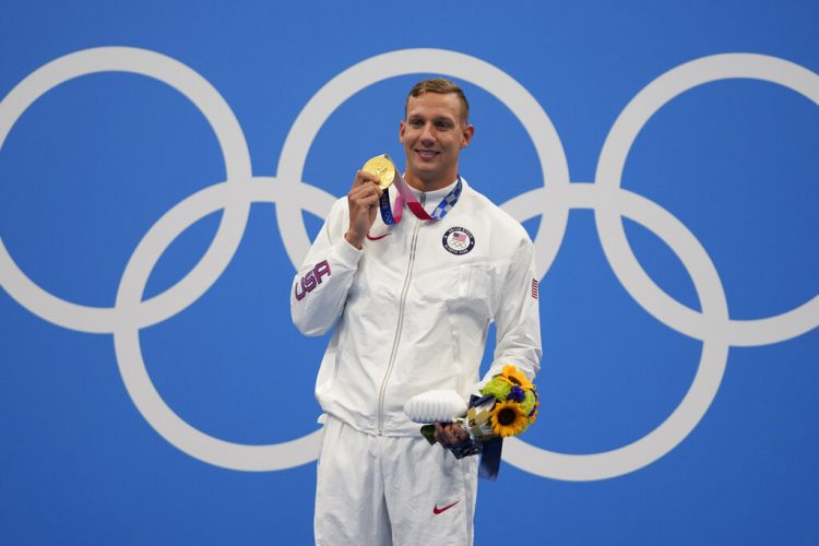 It's a keeper: Caeleb Dressel wins Olympic gold on his own